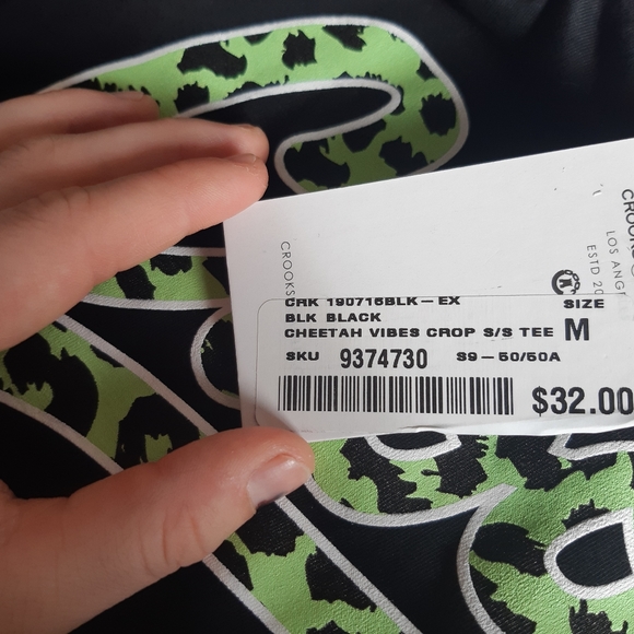 Cropped crooks & castles tee - Picture 2 of 3